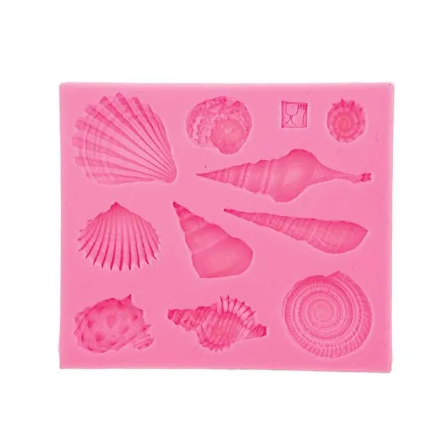 Silicone mould Re837 - seafood