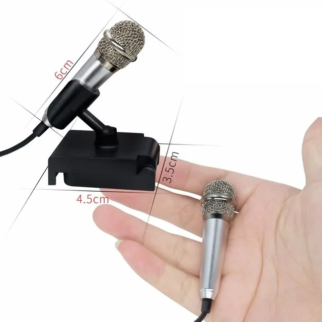 Mini přenosný mikrofon