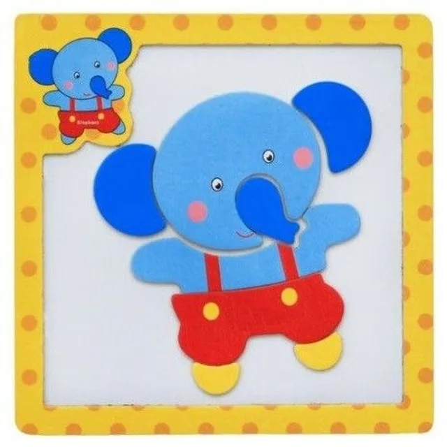 Wooden education puzzle for children Ainsley 1