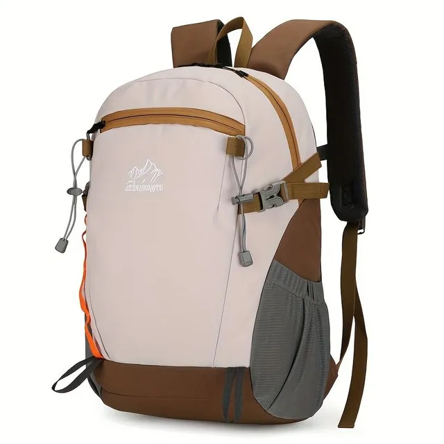 Backpack with large capacity and chest strap, multifunctional travel bag for outdoor tours and short trips