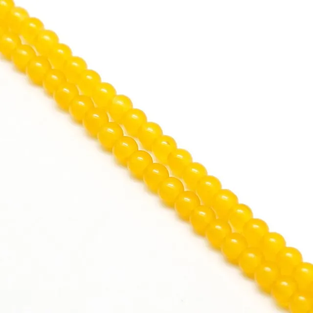 Coloured glass beads for jewellery production