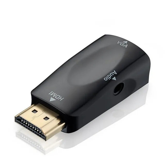 Adaptér HDMI VGA samec a samice - 2 barvy