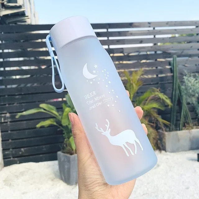 Travel bottle with deer