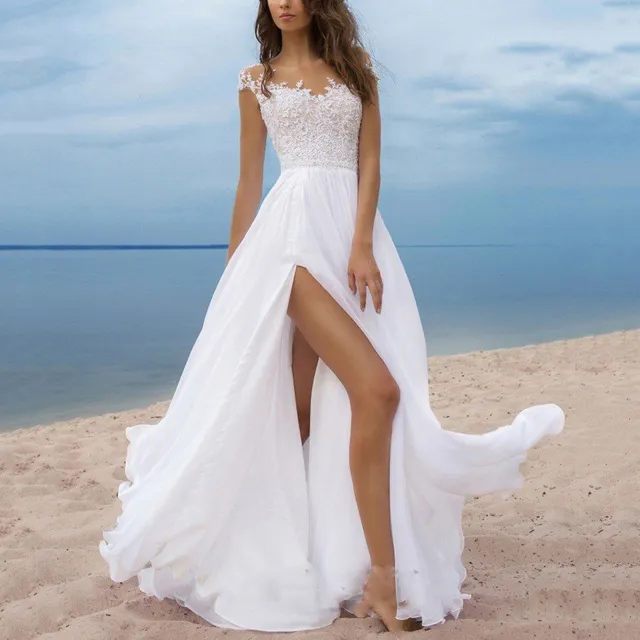 Női fehér luxus ruha Josie