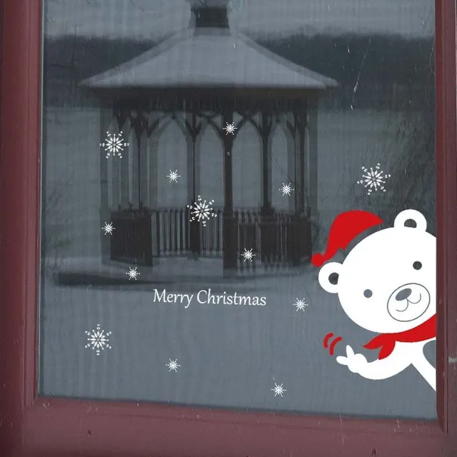 Christmas stickers for windows