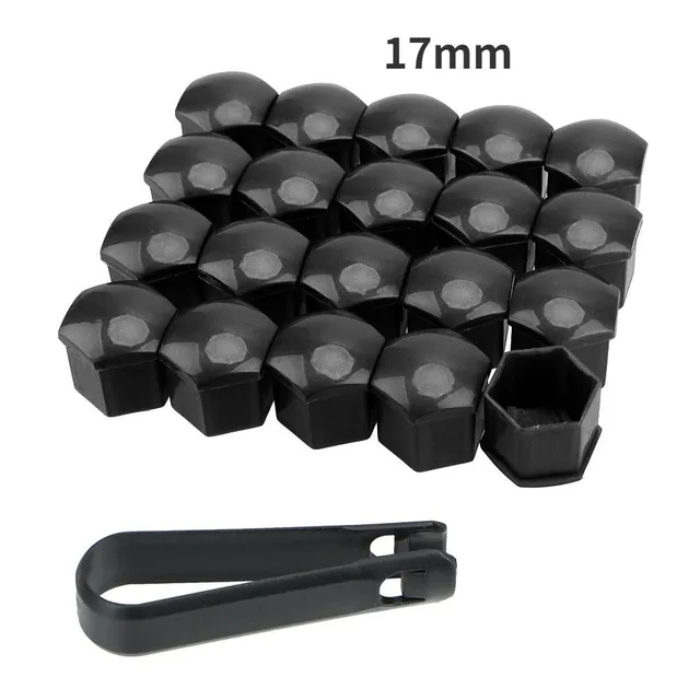 Love615---19/17mm 20pcs/car wheel nut cover set