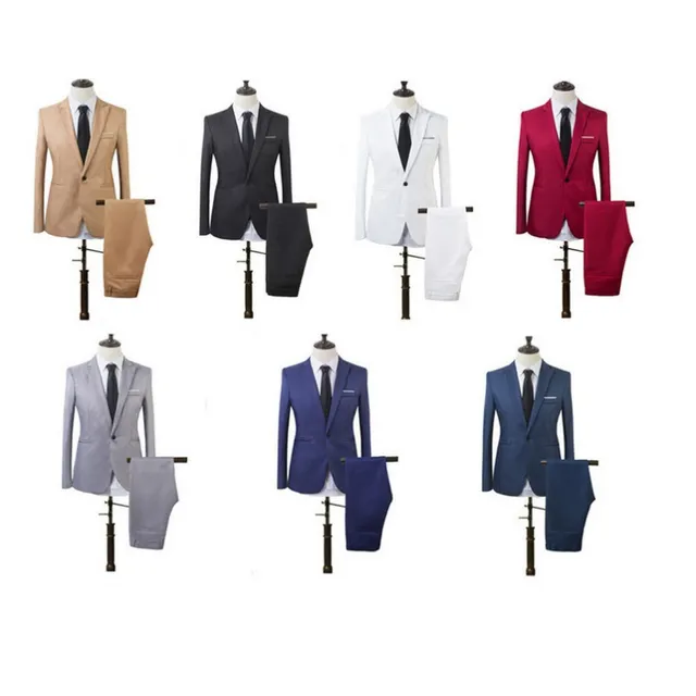 Men's formal suit - 8 colours