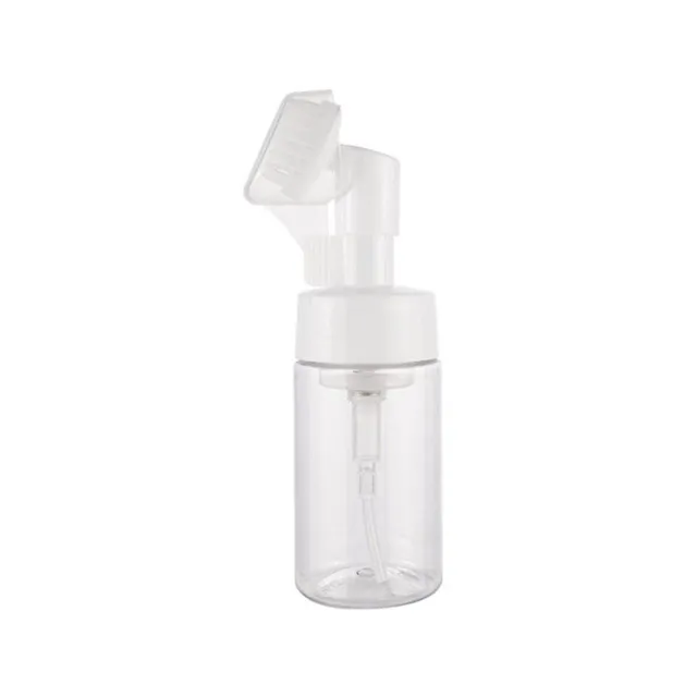 Classic modern trendy stylish practical travel transparent bottle for face cleaning