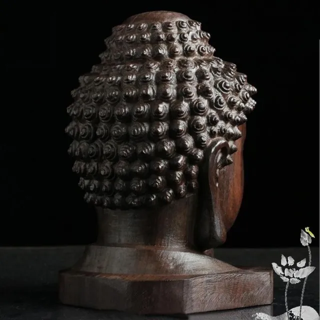 Decorative mahogany Buddha