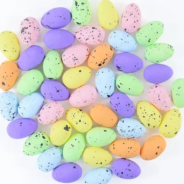 Colorful modern decorative mini Easter eggs 50pcs Watson