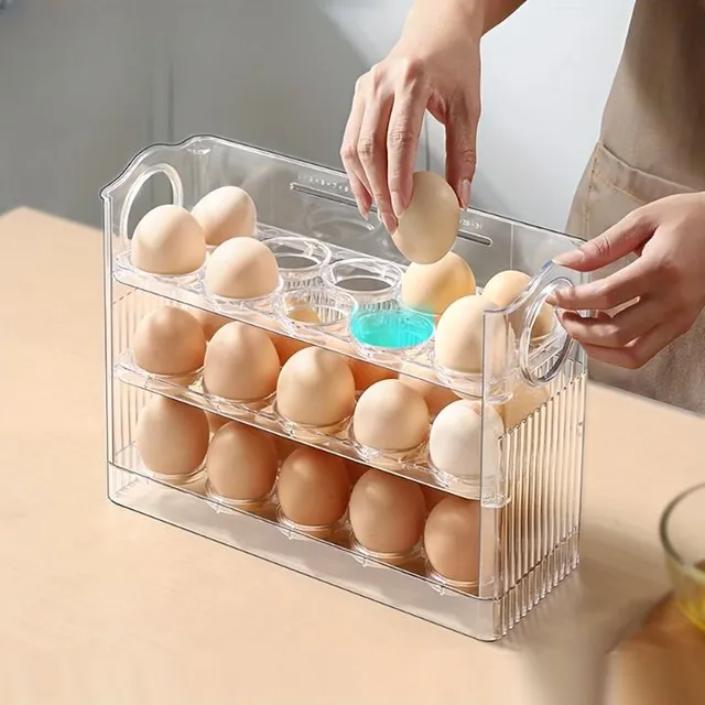 Automatic rotary egg organiser