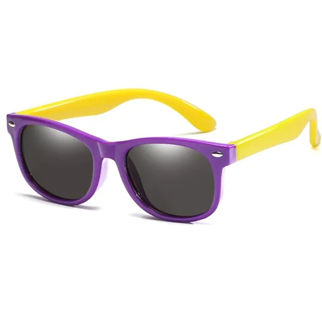 Lunettes de soleil en silicone pour enfants - différentes couleurs