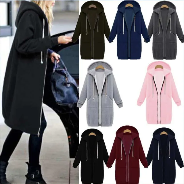 Women's casual long sweatshirt