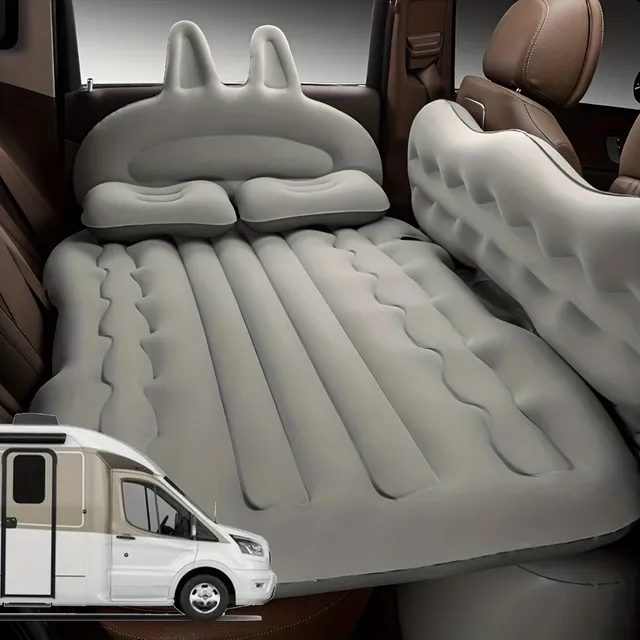 Travel comfortably with an inflatable car mattress - Ideal for trips and caravans!