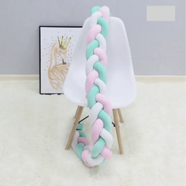 Baby knitted crib mattress cover