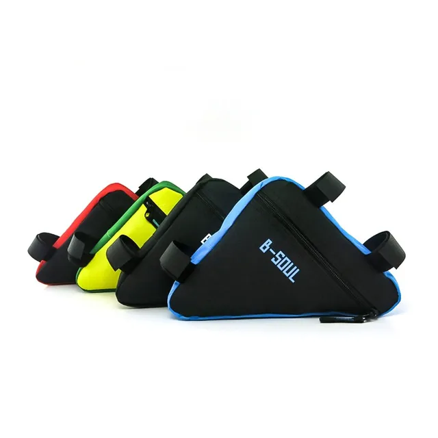 Triangular storage backpack for cyclists - various colours