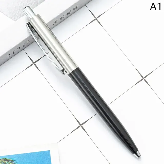 Colorful classic ballpoint pen for students and offices