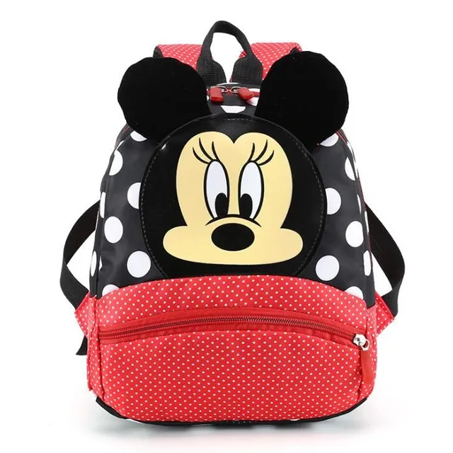 Gyönyörű gyerek hátizsák Minnie-vel és Mickey egérrel