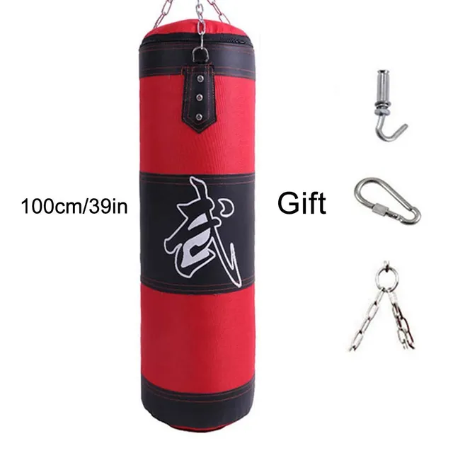 Durable boxing bag for kicking and punching | Karate and martial arts training