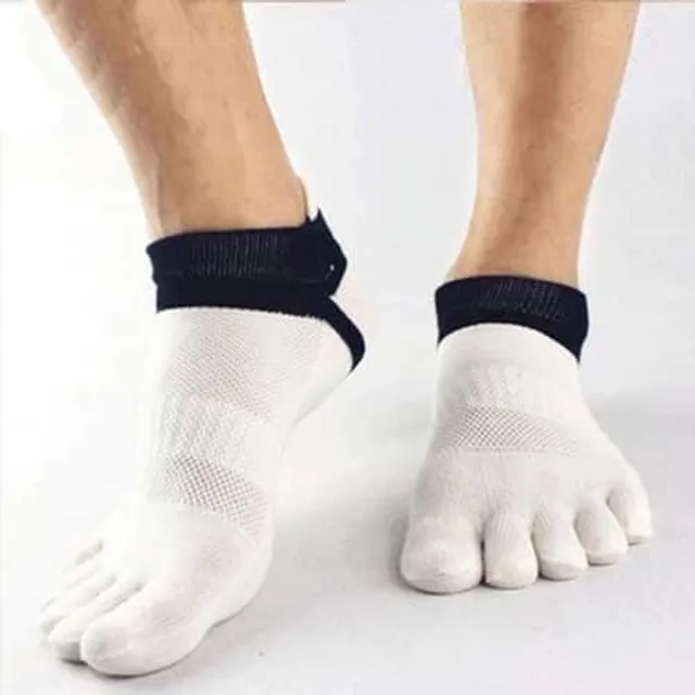 Stylish men's toe socks