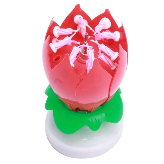 Musical lotus candles - 5 colours