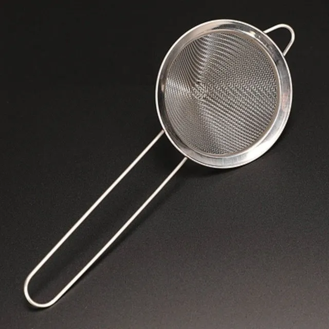 Stainless steel kitchen sieve