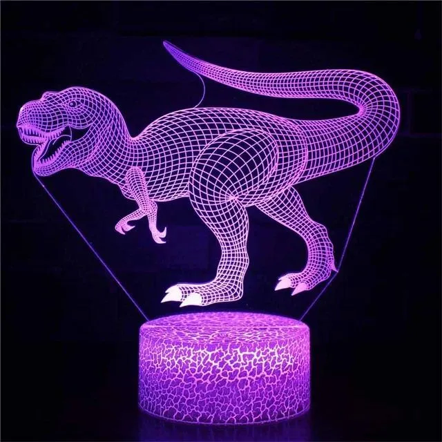 Dinosaur lamp