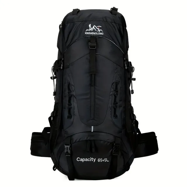 Camping backpack 70L, men's travel and outdoor bag with a large capacity for hiking and climbing