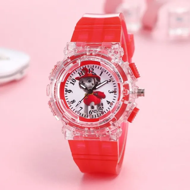 Children's classic watch with the motif of the Astaria Paw Patrol