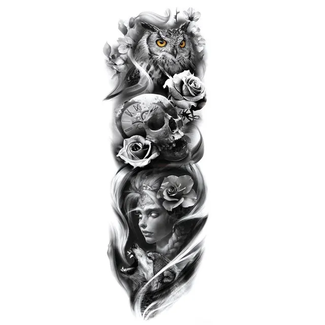 Large Tattoo Waterproof Sleeve Midnight