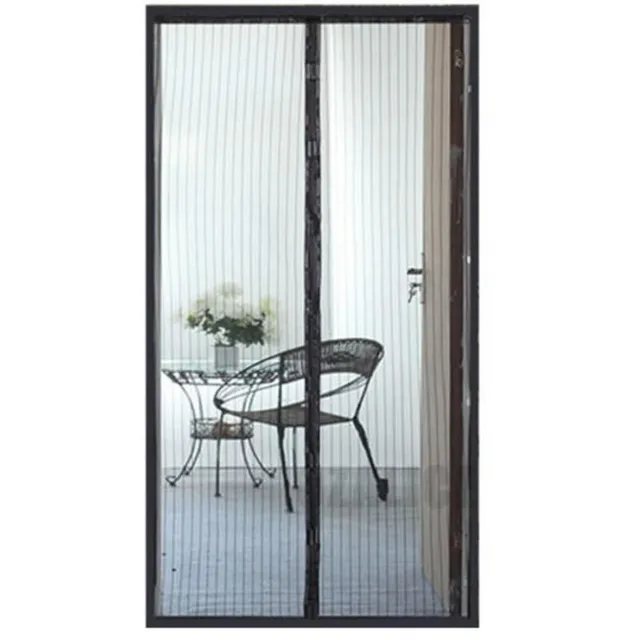 Doors with magnetic screen