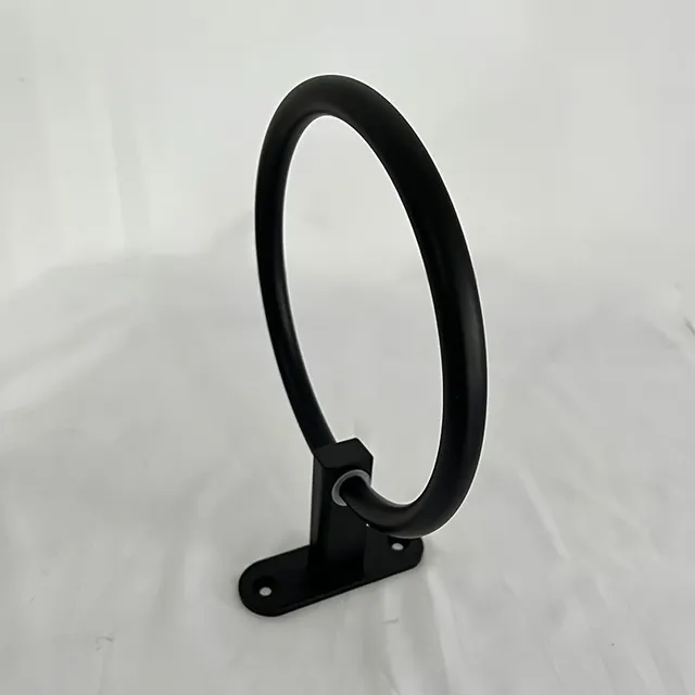Non-drilling round towel holder on the wall