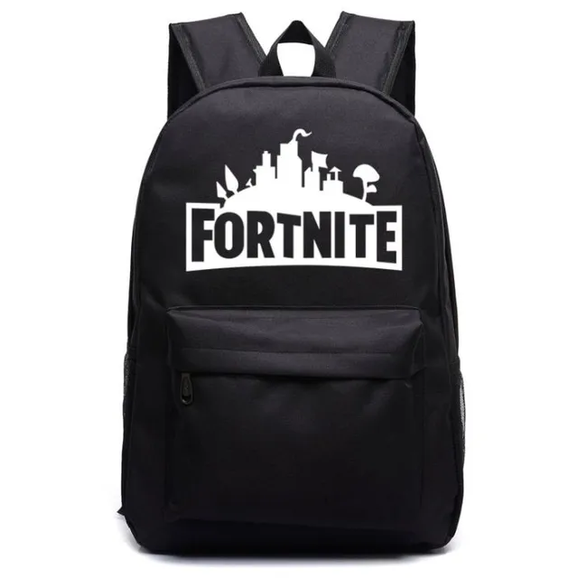Světelný školní batoh s cool potiskem Fortnite