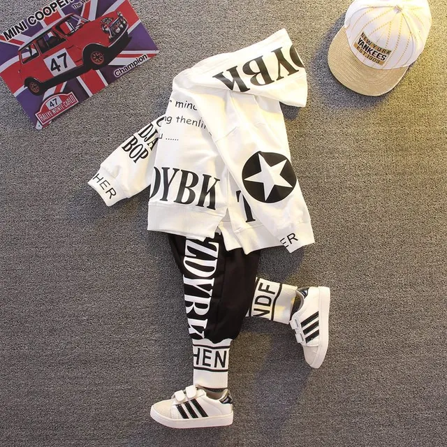 Children's trendy spring tracksuit