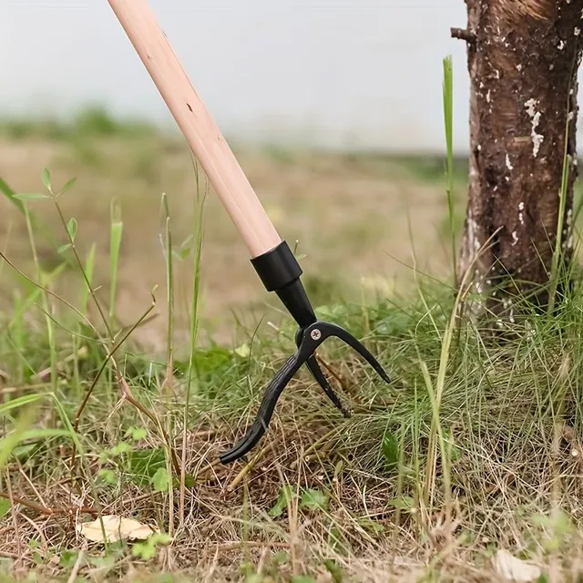 Manuální sekačka na trávu s nožním pohonem - bez ohýbání a stání