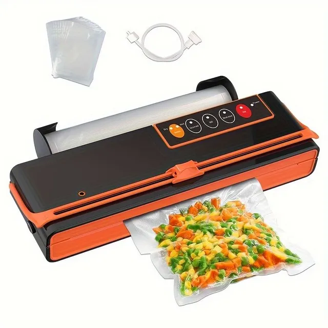 1 Set, Vacuum Machine To Closing Food, Automatic Machine To Closing Food With Butcher, Modes Dry And Moist