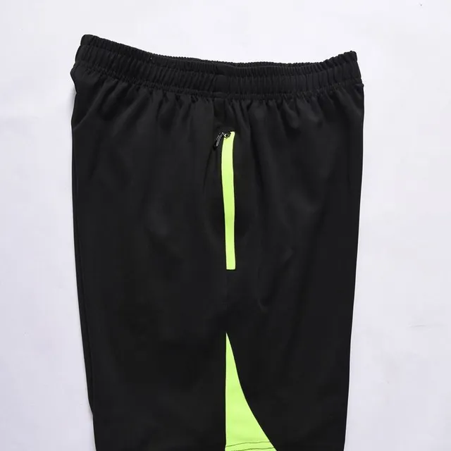 Men's cotton shorts with elastic waist - Comfortable sports shorts for running