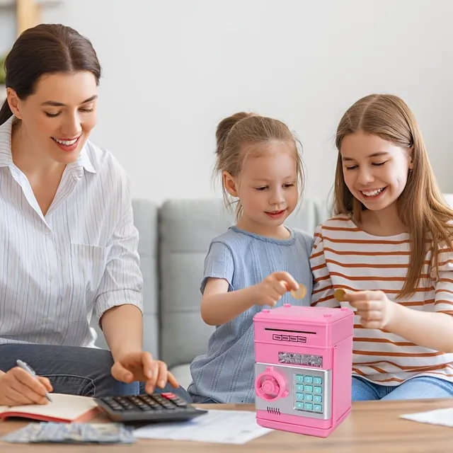 Tirelire électronique pour enfants - Économisez des pièces pour Noël et Halloween