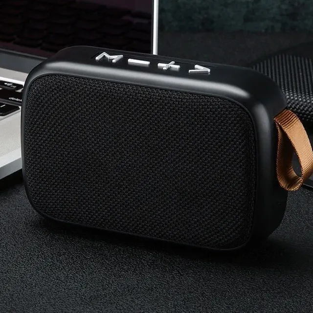 Portable mini bluetooth speaker suitable for nature and sports