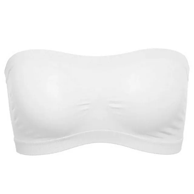 Femeii sutien de fitness de o singură culoare fără curea White