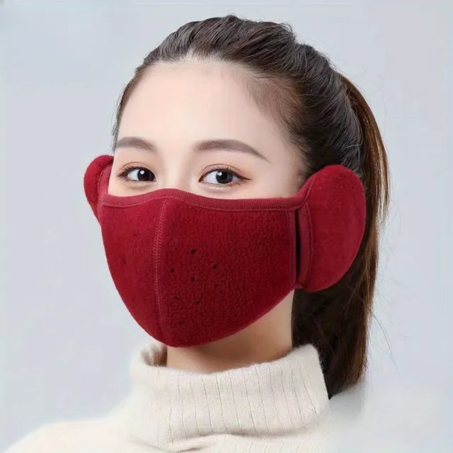 Universal fleece mask for face and ears