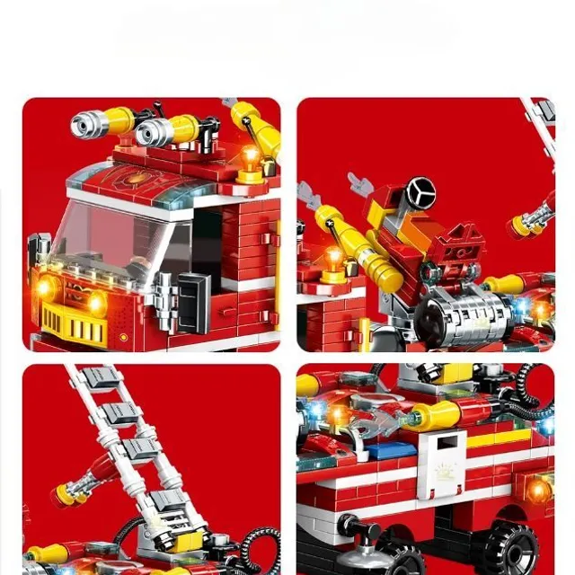 Wóz strażacki 8w1
