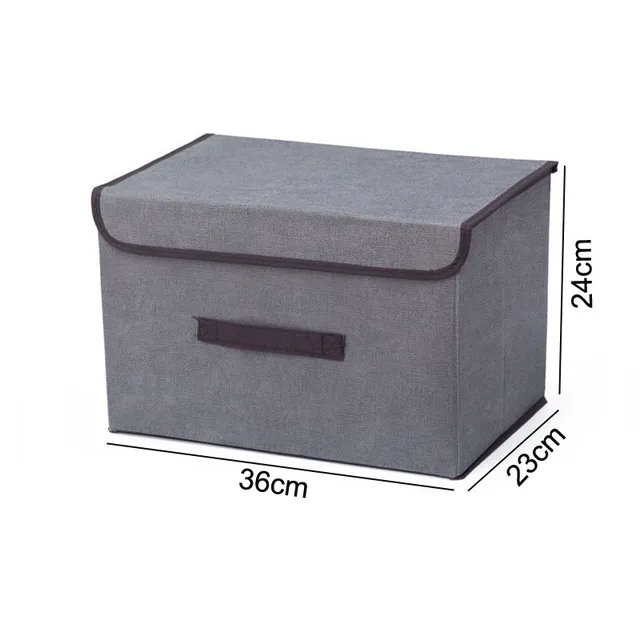 Storage box with lid