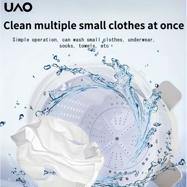 Portable manual washing machine UAO for socks and small underwear