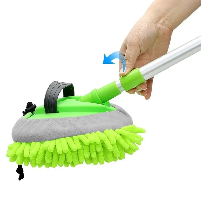 Microfiber telescopic mop