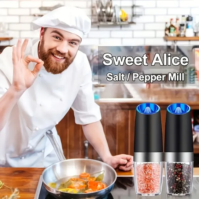 Electric Adjustable Spice Mills