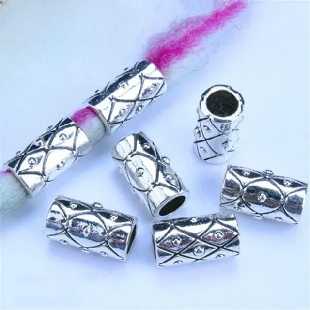 Metal hair rings