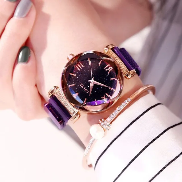 Elegant women's magnetic watch