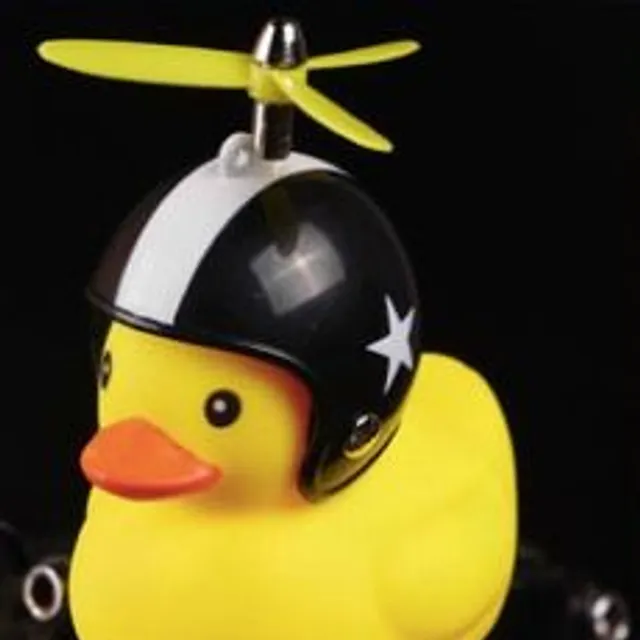 Cute bell for children's bike in the form of a duck