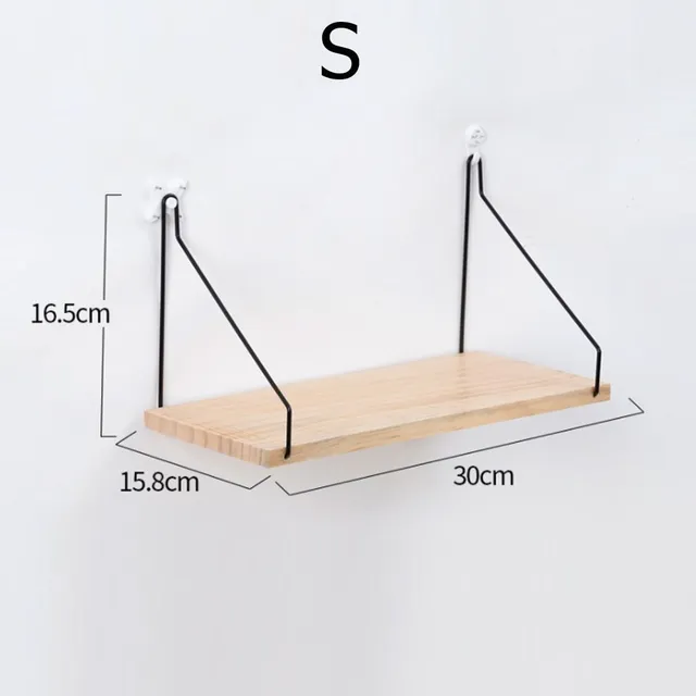 Wall shelf in Scandinavian style